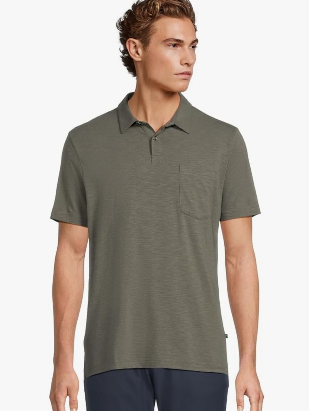 Travis Matthew Olive Green Mens Cloud Polo Shirt XL New